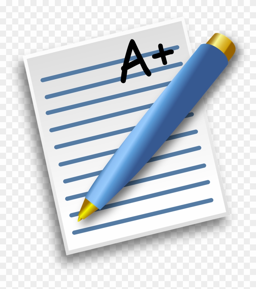 Goobric Or Orange Slice Or Joezoo - School Paper And Pencil Clipart #679747