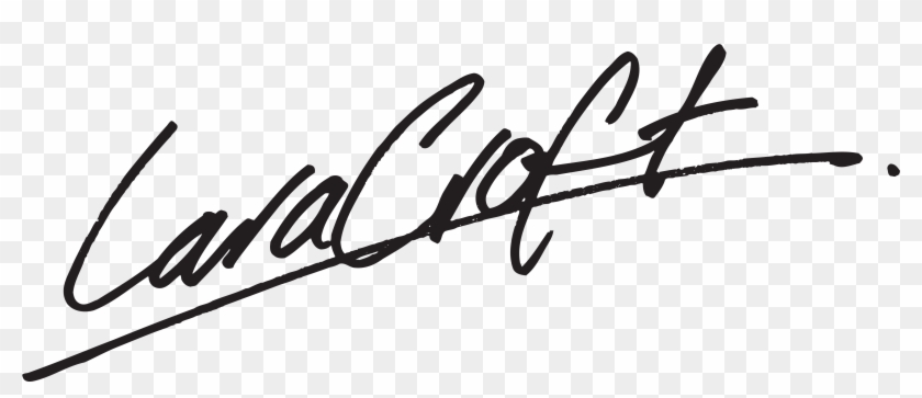 5140 X 1990 24 - Lara Croft Signature Clipart #679763