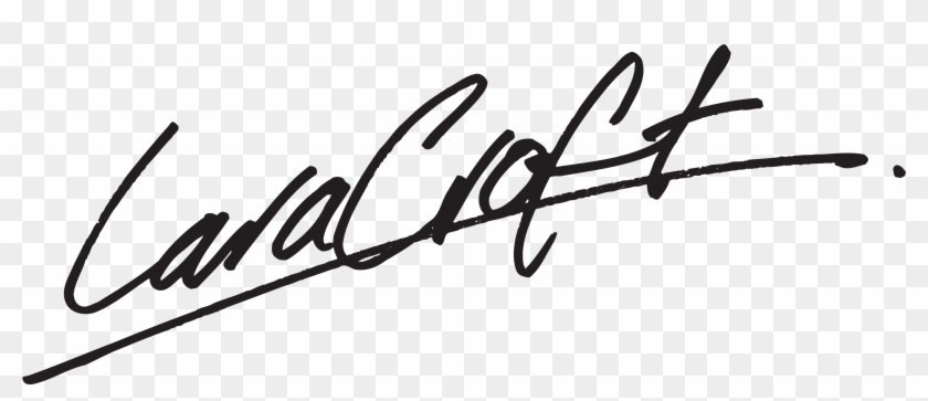 picture Transparent M Signature Png 5140 x 1990 24 lara croft signature