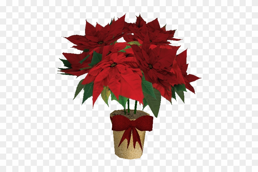 Welcome To Christmas Town - Poinsettia Clipart #679795