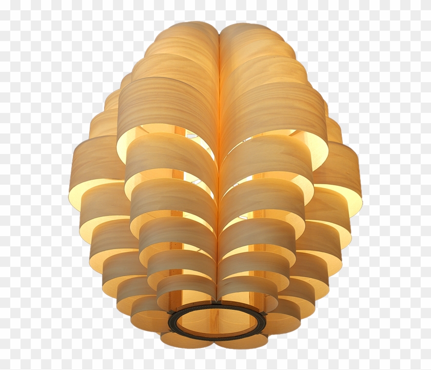 Wood Veneer Art Lamp Clipart #680122
