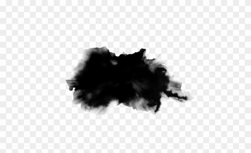 Black Ink Png Photos - Black Smudge No Background Clipart #680334