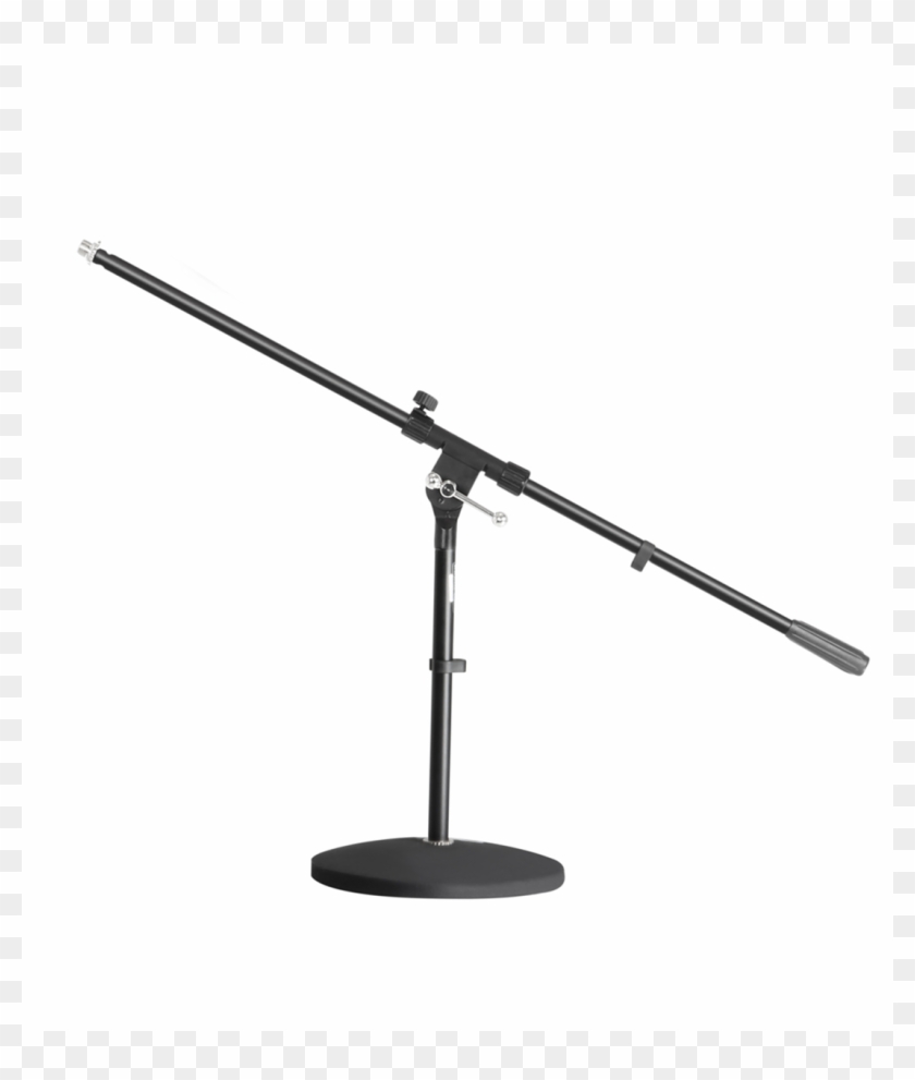 Adam Hall Stands S7b - Adam Hall Microphone Stand With Round Base And Boom Clipart #680401