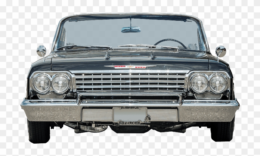 1962 Chevrolet Impala Convertible - Antique Car Clipart