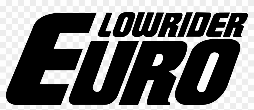 Euro Lowrider Logo Png Transparent - Logo Low Rider Clipart #680734