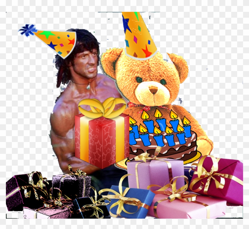 First Birth, Part - John Rambo Happy Birthday Clipart #680910