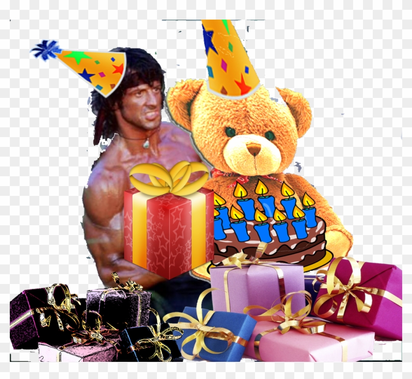 First Birth, Part - John Rambo Happy Birthday Clipart #680910