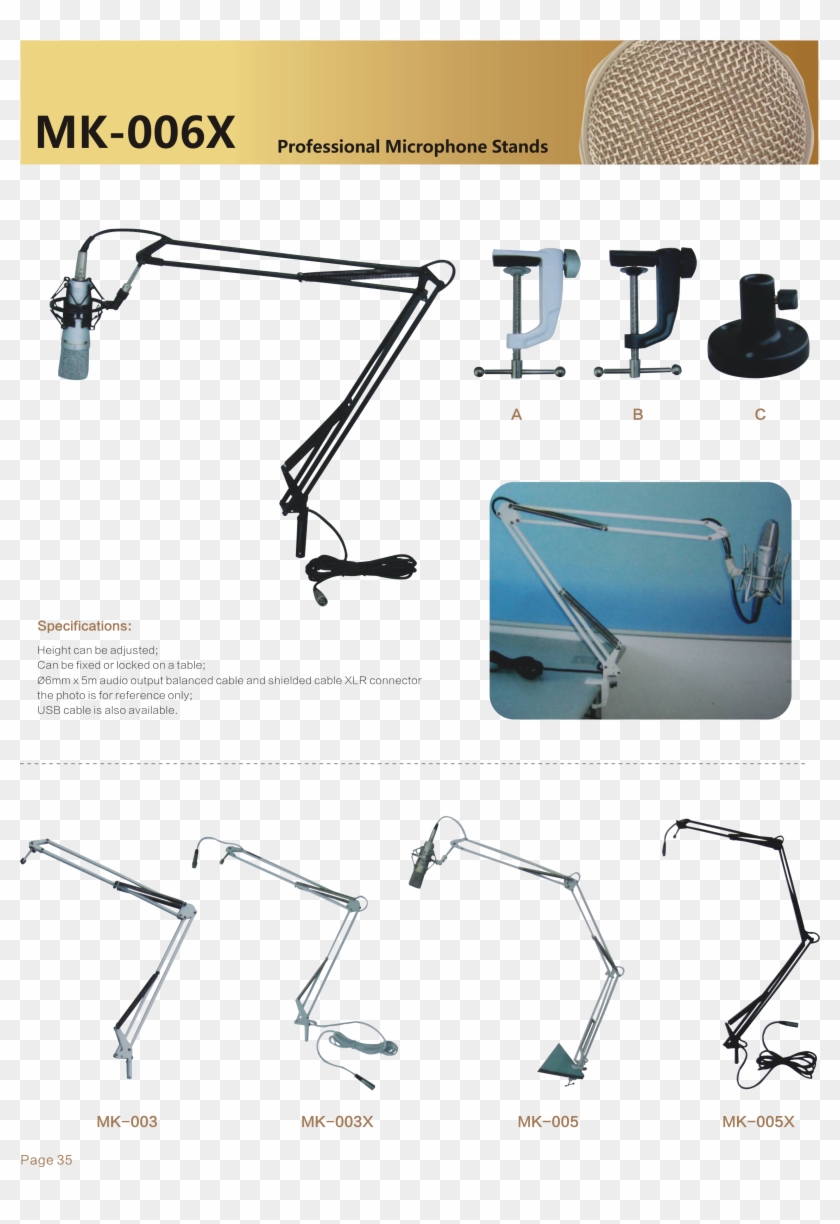 Professional Microphone Stands - Hoisting Clipart