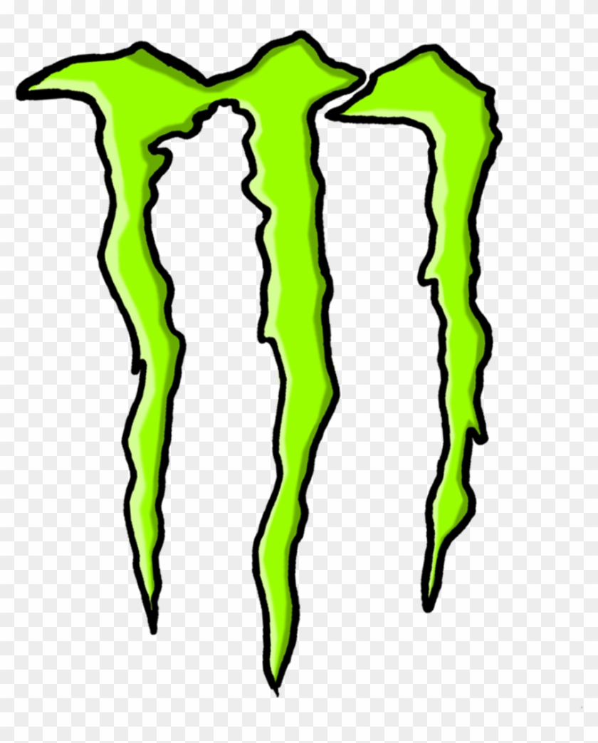 Report Abuse - Monster Energy Logo Png Clipart