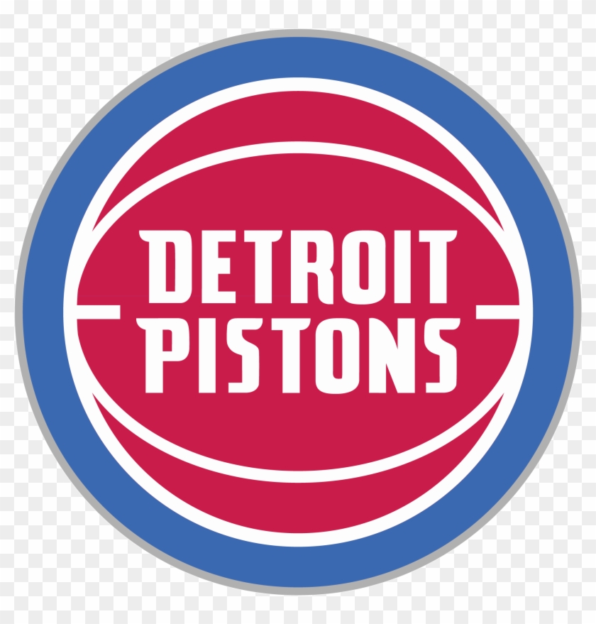 Detroit Pistons Logo Interesting History Of The Team - Circle Clipart #681663