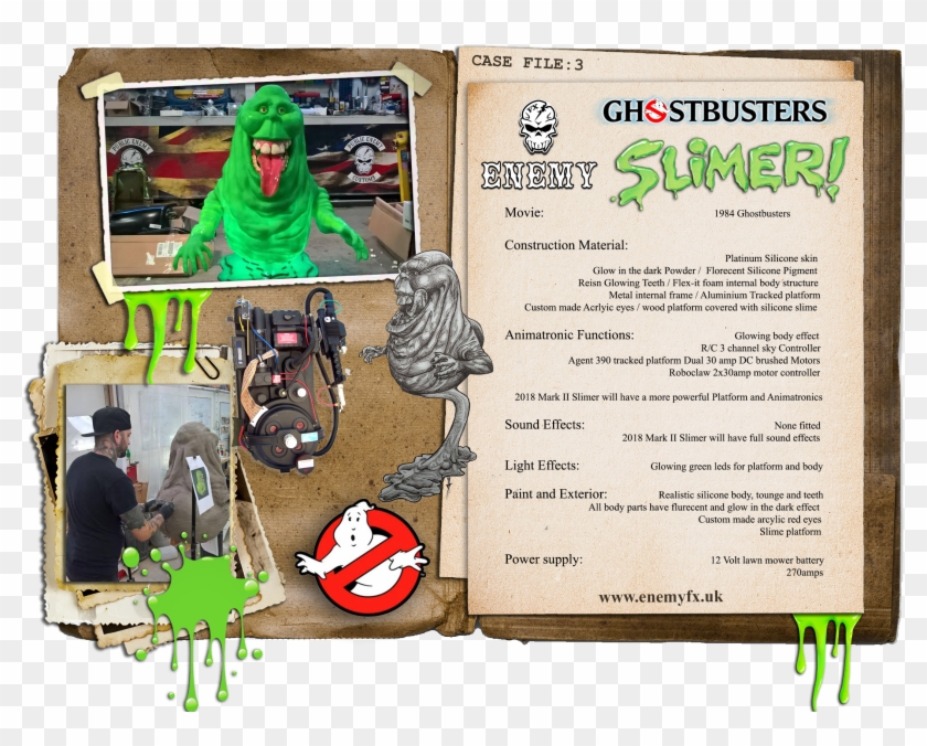 Case File 3 Rc Slimer - Poster Clipart
