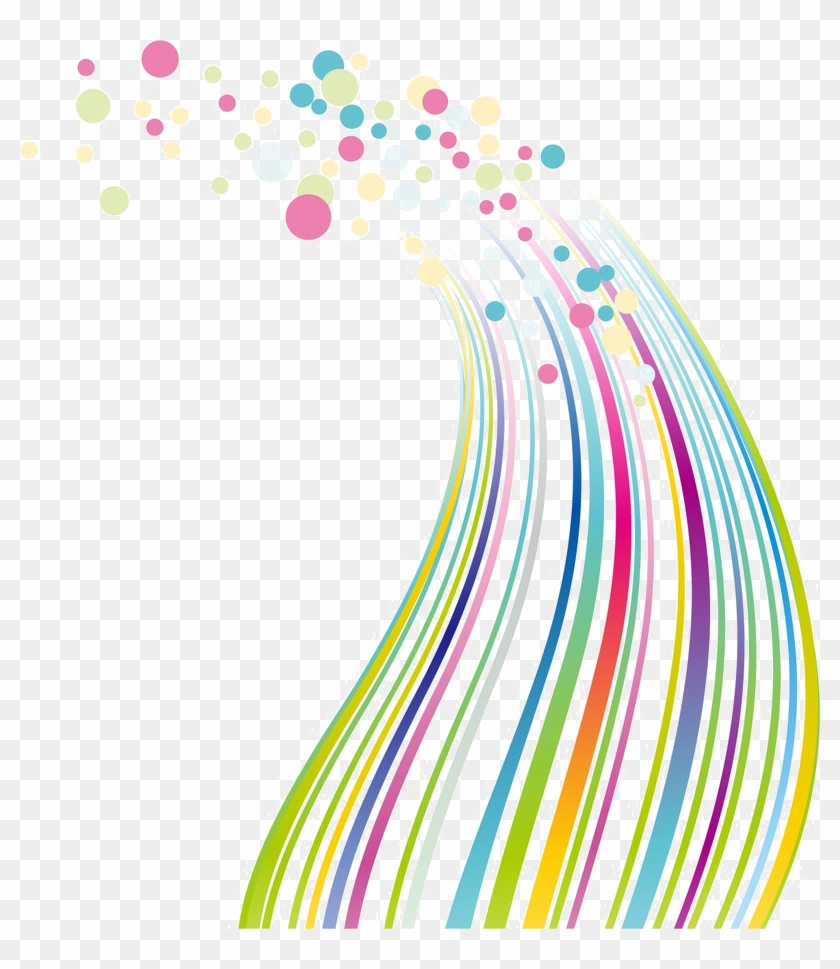 Abstract Lines Png Image - Abstract Lines Design Png Clipart #682157