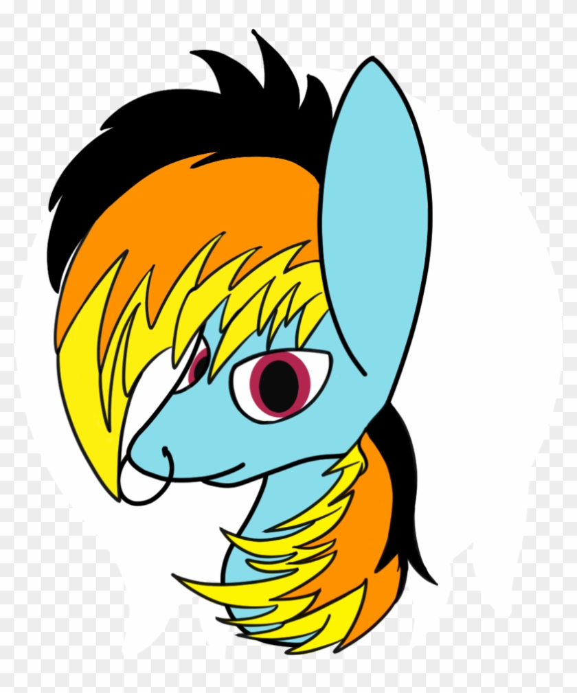 Rafuki, Bust, Male, Nose Piercing, Nose Ring, Oc, Oc - Cartoon Clipart #682191