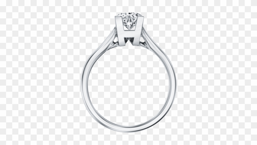 Harry Winston H Engagement Ring Clipart #682266