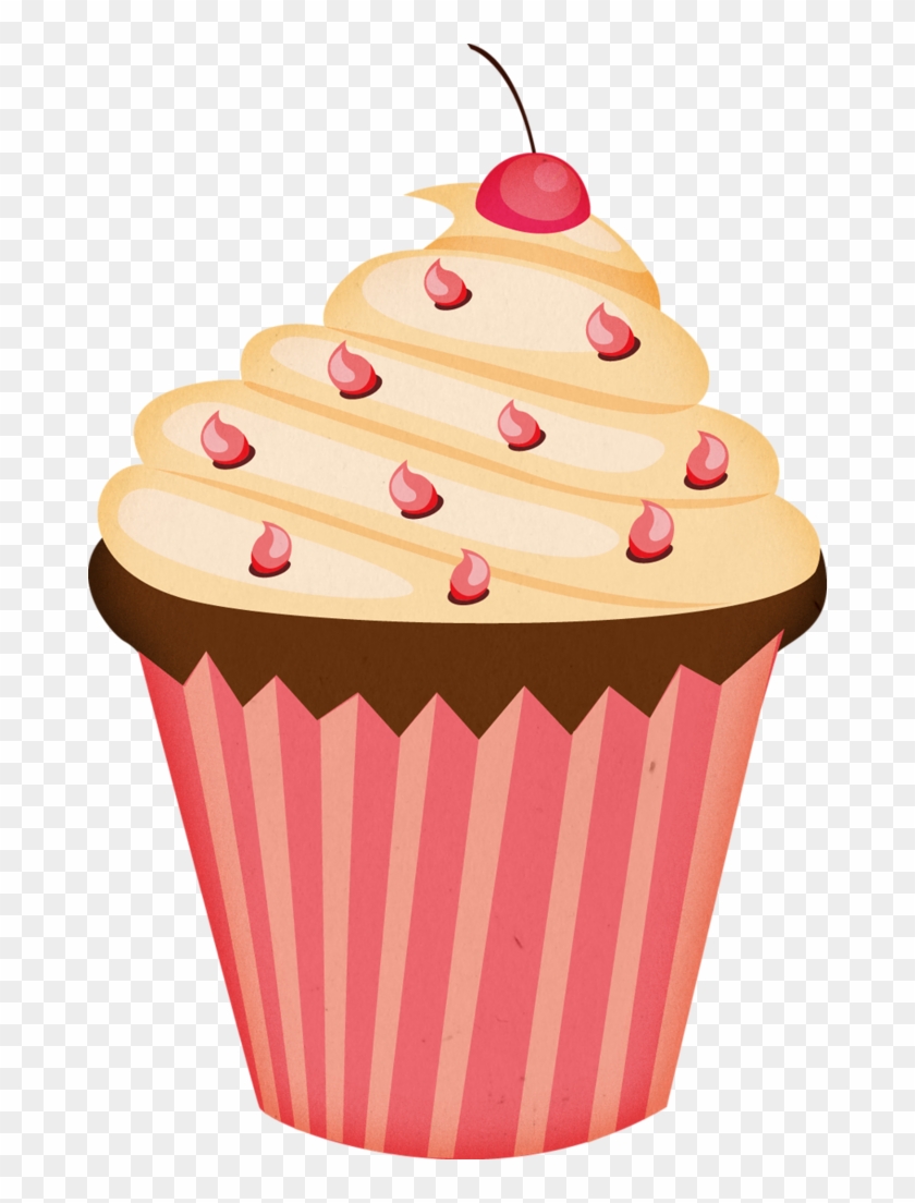 Cupcakes°• - ‿✿⁀ - Cupcake Illustration Clipart #682406