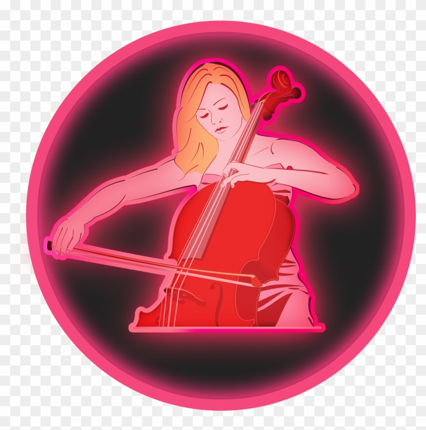 Music Glowing Png - Circle Clipart