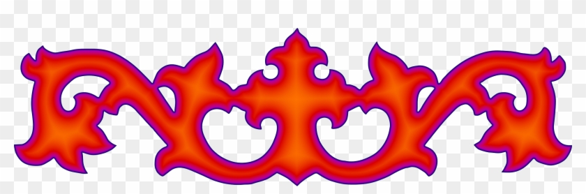 This Free Icons Png Design Of Glowing Decorative Flourish Clipart #682656