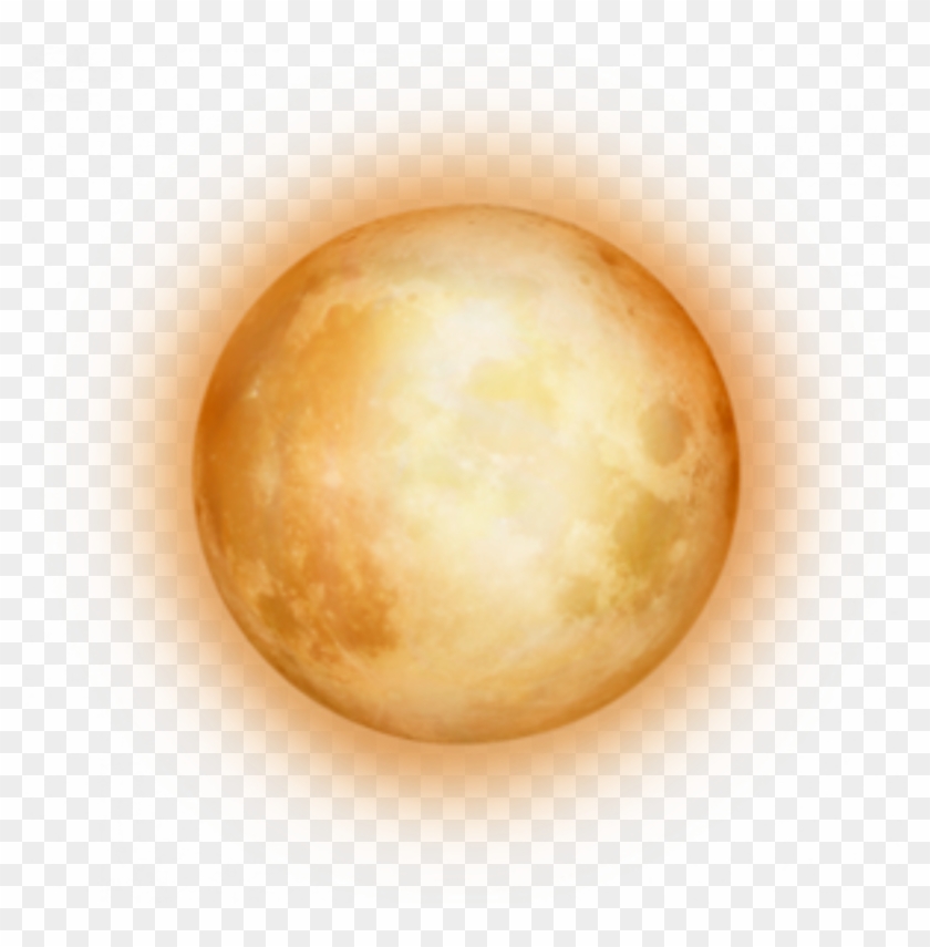 Sun Star Freetoedit - Glowing Planet Png Clipart