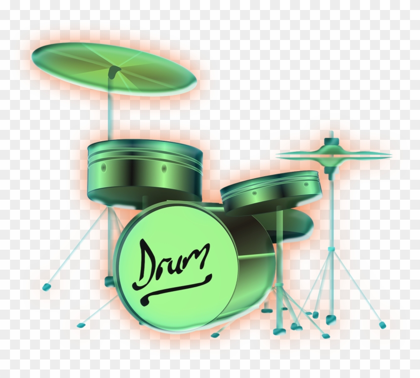 Glowing Musical Instrument Png - Drum Clipart #682909