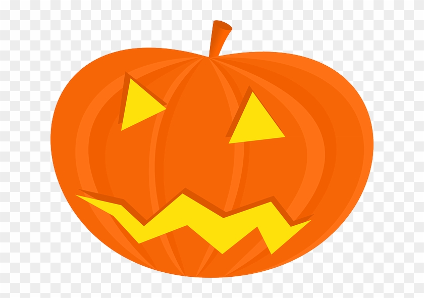 Ghost Halloween, Vegetable, Food, Pumpkin, Ghost - Clip Art Jack O Lantern - Png Download