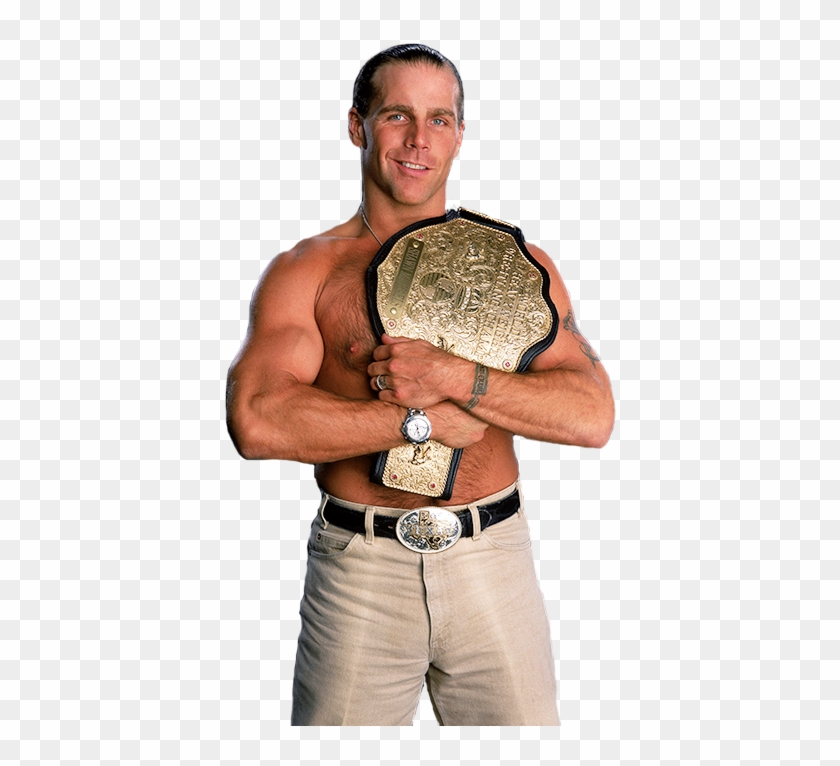 Two As Tag Champ, Once With Triple H And The Other - Shawn Michaels World Heavyweight Champion Clipart