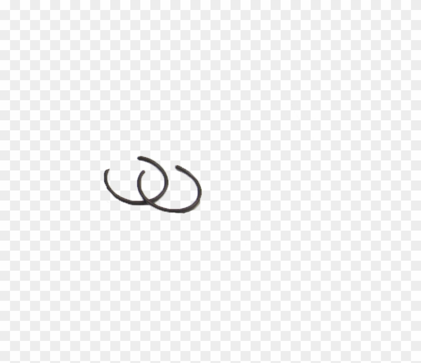 Piston Pin Lock - Line Art Clipart #683194