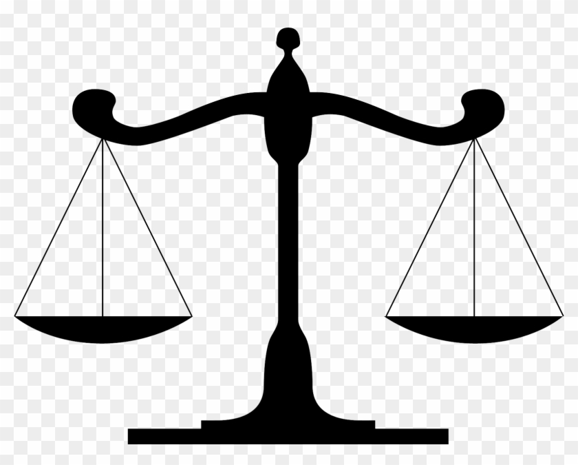 Scales Png - Transparent Background Balance Scale Png Clipart