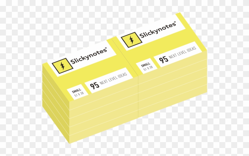 Slickynotes 1 1/2 In X 2 In, Static Sticky Notes, 12 - Paper Clipart #683422