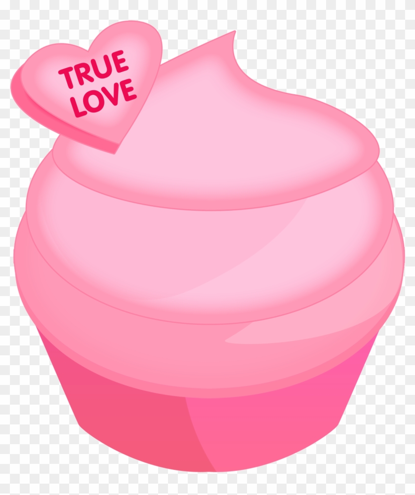 Cupcake Clip Art - Valentines Day Treats Clipart - Png Download #683701