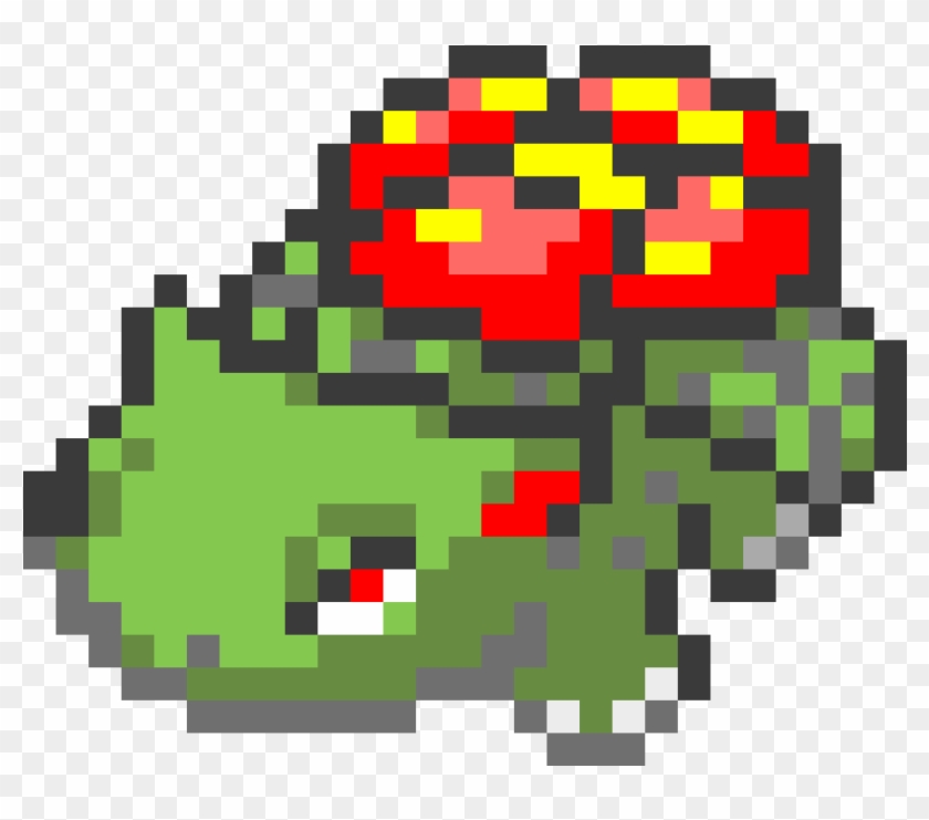 Venusaur - Ivysaur Pixel Art Clipart