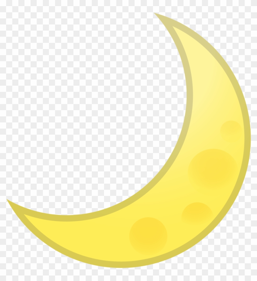 1024 X 1024 2 - Emoji De Media Luna Clipart