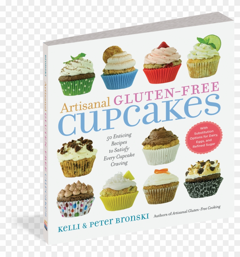 Artisanal Gluten Free Cupcakes Clipart