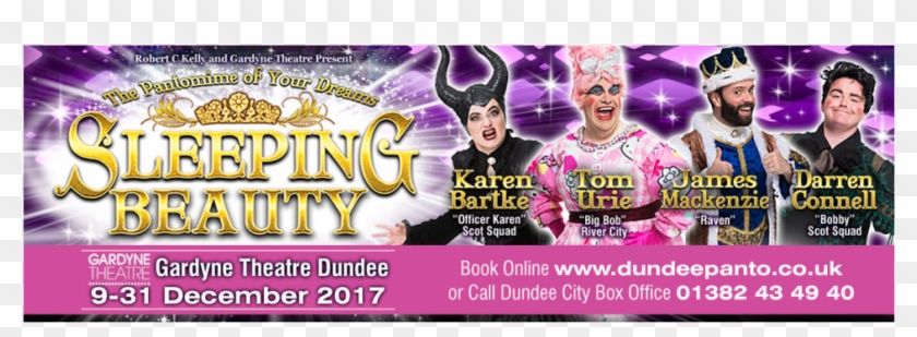 Sleeping Beauty Gardyne Theatre, Dundee - Flyer Clipart #684175