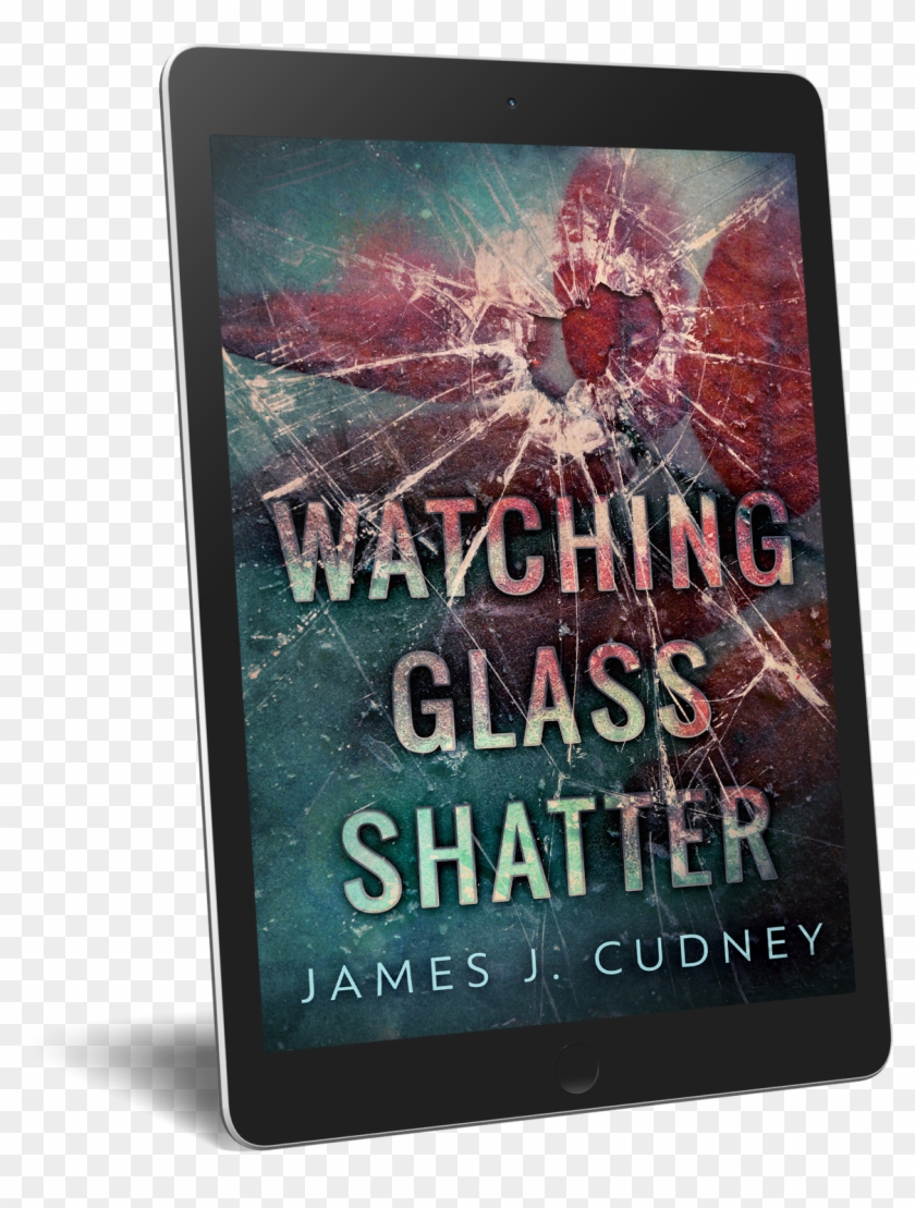 Watching Glass Shatter Promo Ereader - Tablet Computer Clipart