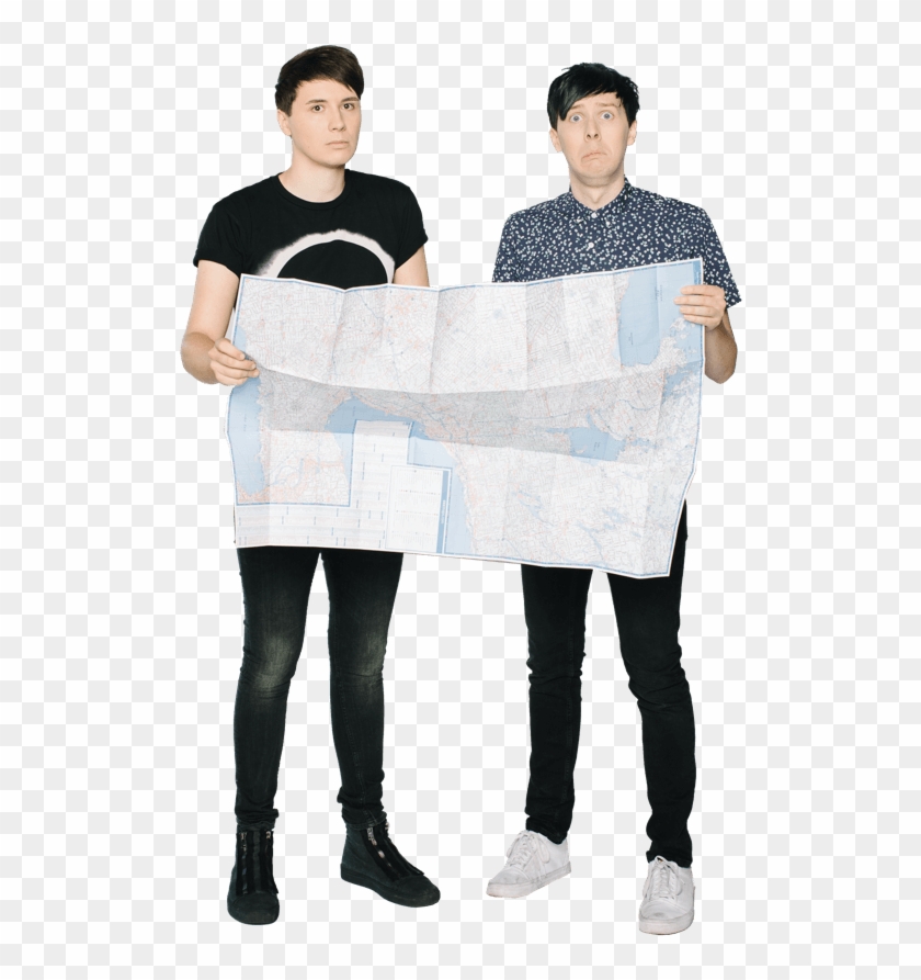 Dan And Phil Go Outside , Png Download - Linen Clipart