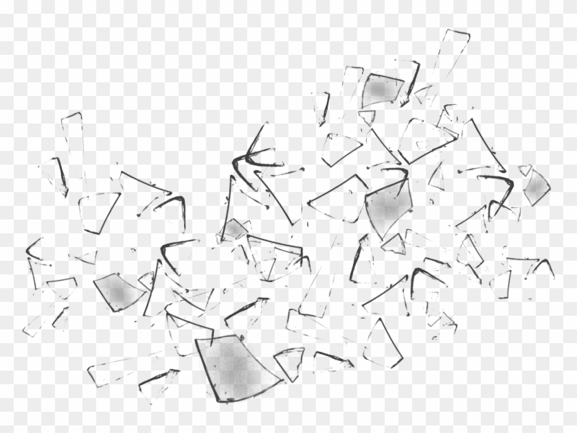 Material Computer File Transprent Png Free Download - Shattering Glass Png Clipart