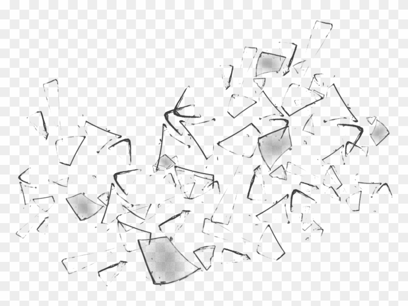 Material Computer File Transprent Png Free Download - Shattering Glass Png Clipart #685038