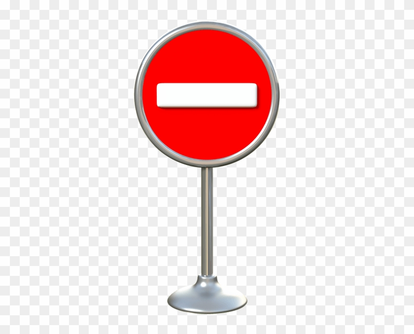 Señal De Prohibido - Señal De Stop Infantil Clipart #685168