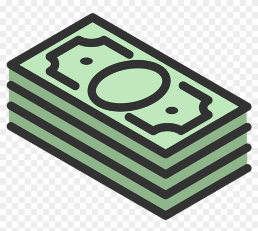 Money Cash Dinero Billete Billetes Png Sticker Green - Clip Art Transparent Png #685215