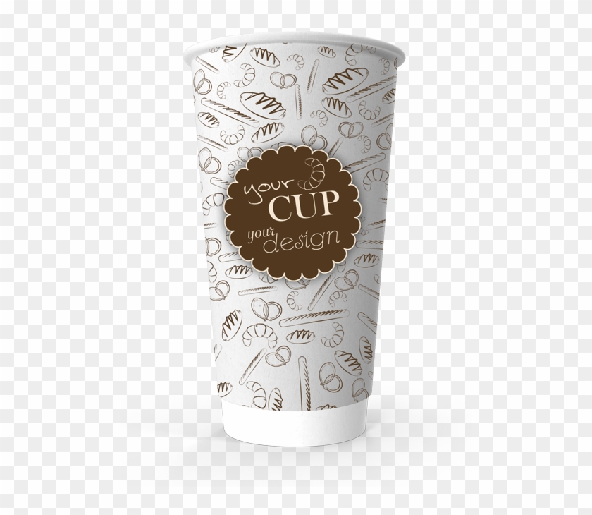 Double Wall Paper Cup 20oz - Pint Glass Clipart