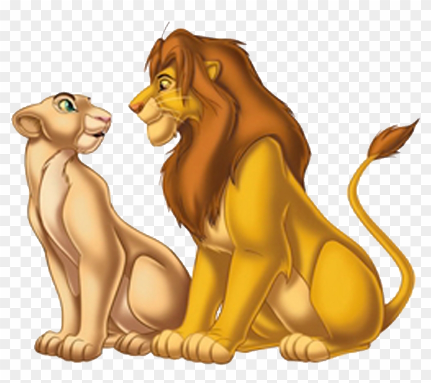 The Lion King Png Free Download - Lion King Simba And Nala Png Clipart