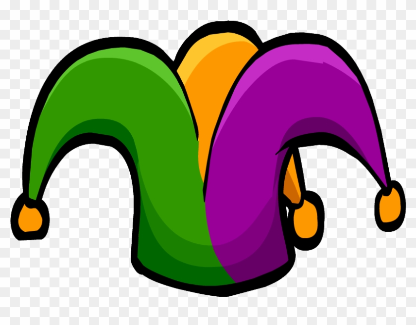 Picture Of Jester - Mardi Gras Jester Hat Png Clipart #685323