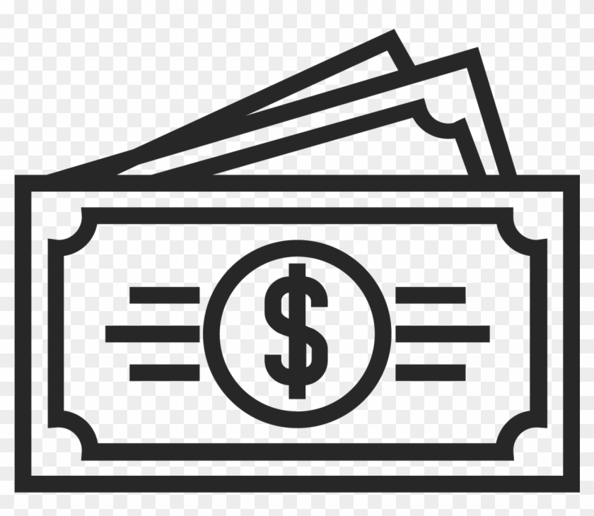 Icono Dinero Préstamo - Dollar Bill Icon Png Clipart #685342