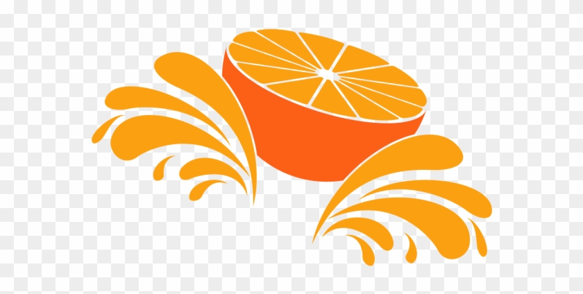 Orange Fruit Vector Logo Png - Tangerine Clipart #685602