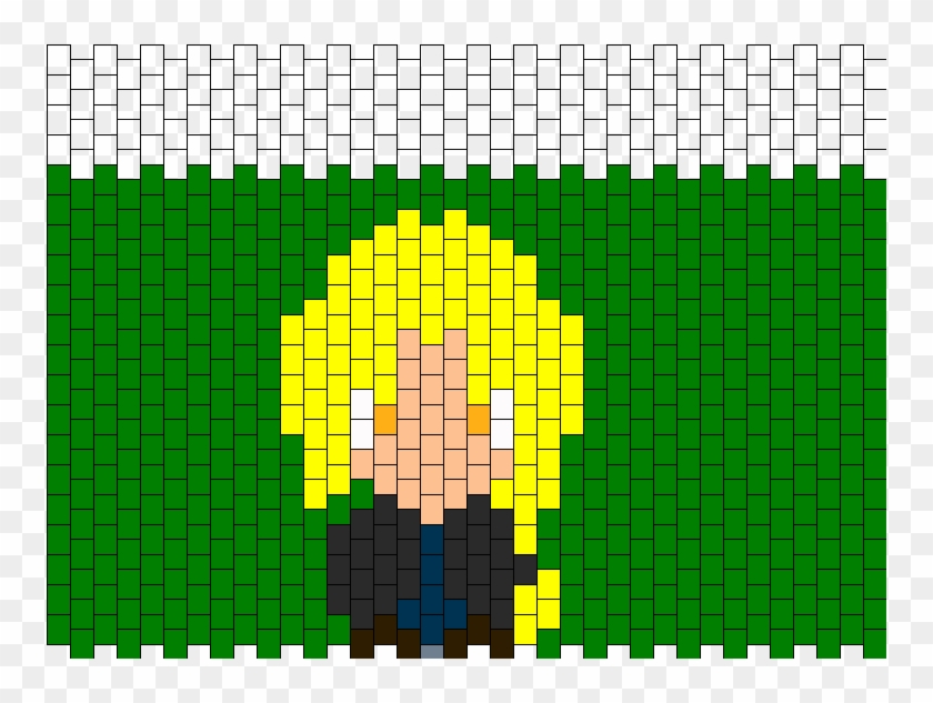 Edward Elric Full Metal Alchemest Kandi Pattern - Kandi Bead Team Skull Logo Clipart