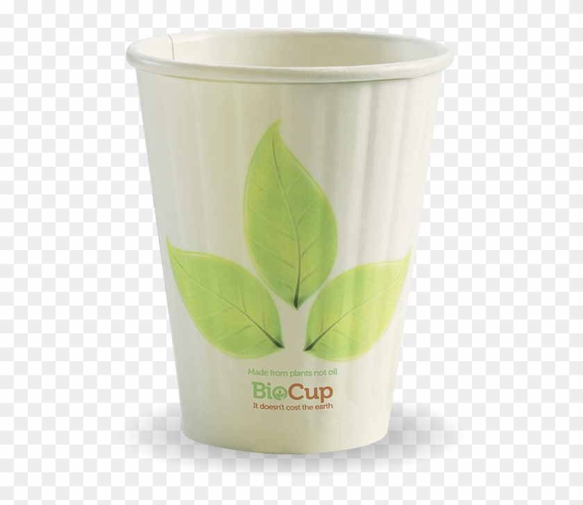 8oz Leaf Biocup - Cup Clipart