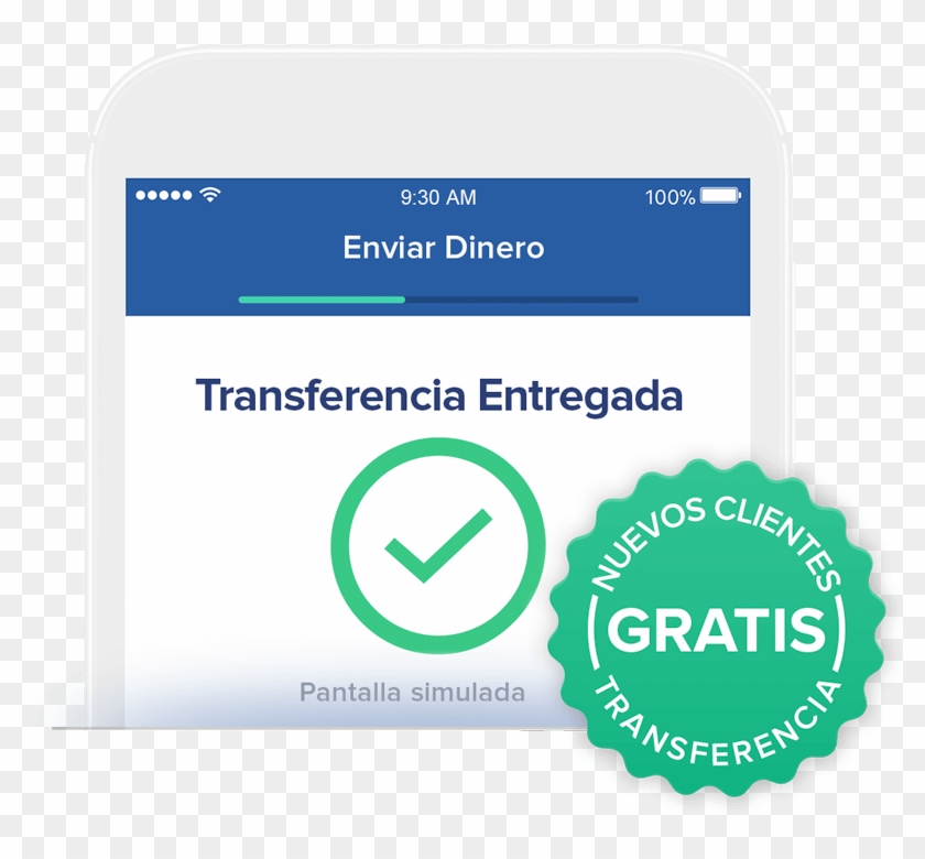 Transferencia Gratis Para Nuevos Clientes De Remitly - Send Money Transfer Delivered 100% Showed 100 Clipart #685827