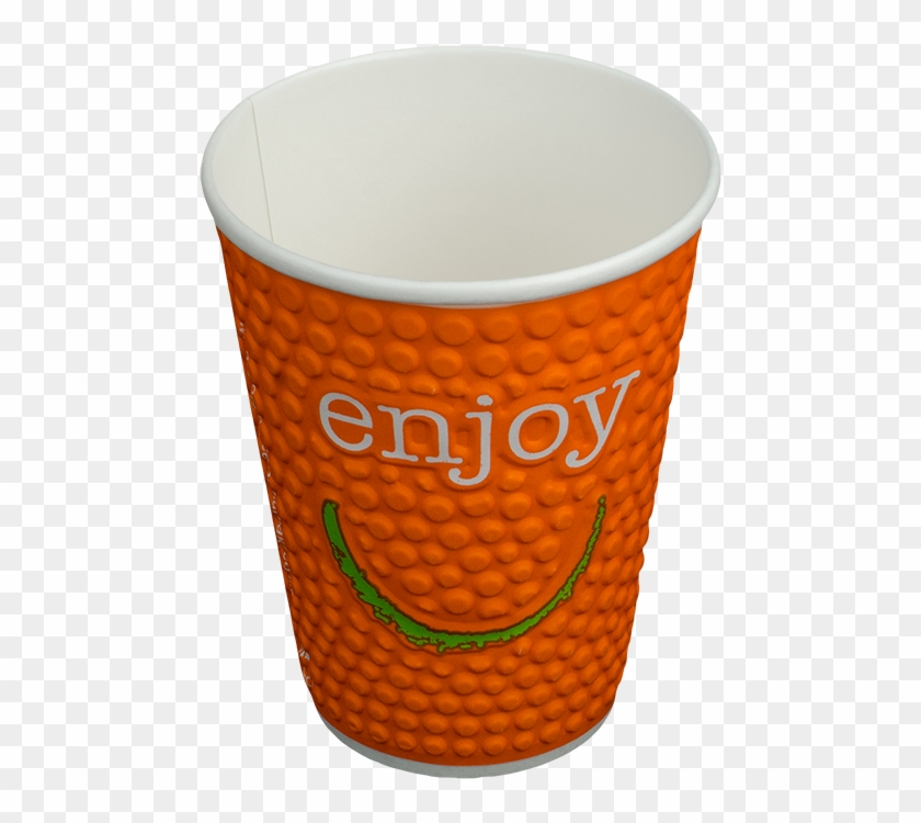 Impresso Enjoy Double Wall Paper Cups - Cup Clipart #685832