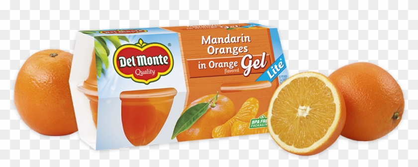 Mandarin Oranges In Orange Flavored Gel - Monte Clipart #685909