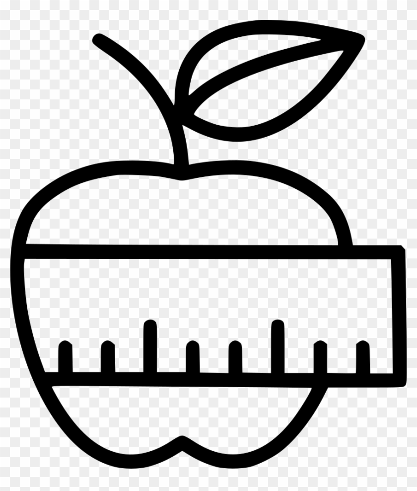 Apple Measuring Tape Svg Png Icon Free Download - Measuring Tape Icon Transparent Clipart